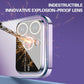 Explosie van de lens - Beveilig Frosted Magnetic Attraction Case Cover voor iPhone